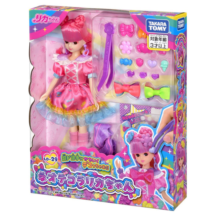Takara Tomy Licca-Chan Doll LD-29 Neo Dress-Up Toy for Ages 3+