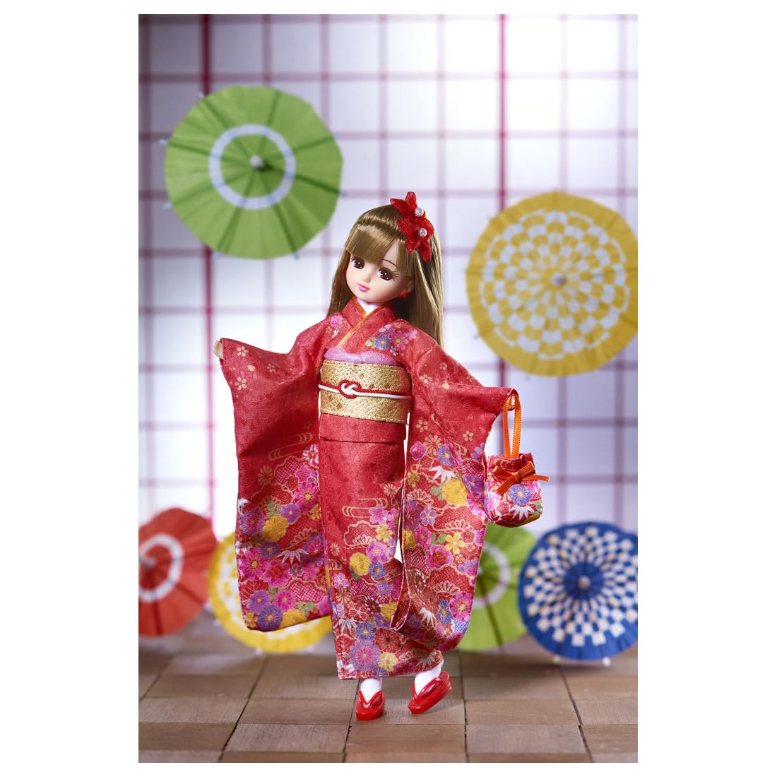 Takara Tomy Licca-Chan Doll Ld-30 Kimono Dress-Up Toy for Ages 3+- Japan Figure Store - #1 Bring To You The Best Japanese Goods