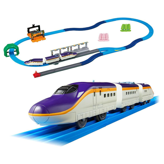 Takara Tomy Plarail E8 Series Tsubasa & Tomica Train Set with Bonus Rails- Japan Figure Store - #1 Bring To You The Best Japanese Goods