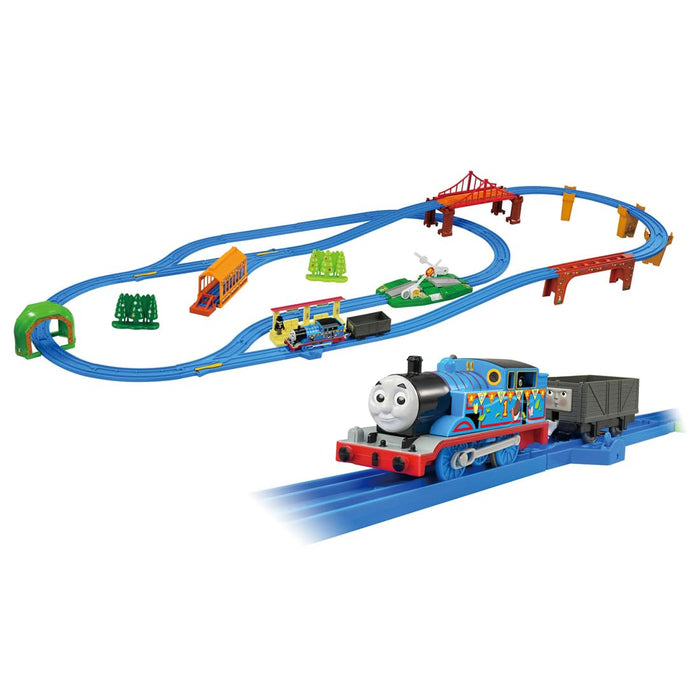 Takara Tomy Plarail Thomas Best Selection Set Train Toy for Ages 3+