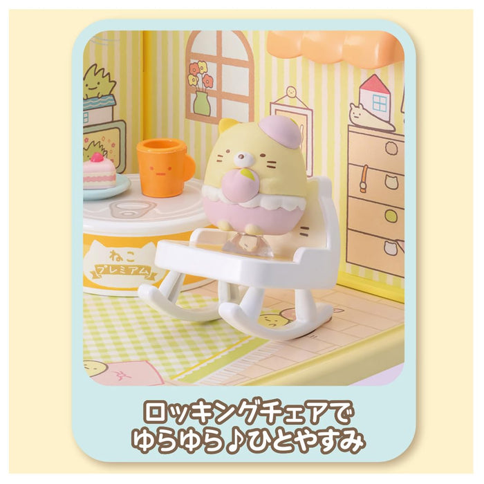 Takara Tomy Sticky Sumikko Room Cat's Tea Time Toy - Fun Play Set- Japan Figure Store - #1 Bring To You The Best Japanese Goods