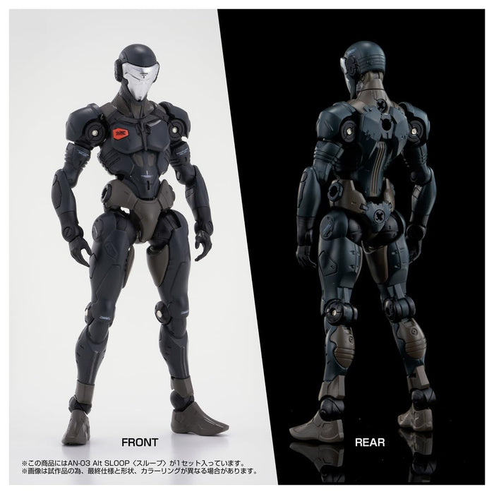 Modèle de véhicule miniature à l'échelle 1/24 de la voiture de course Takara Tomy T-Spark Altered Nano An-03 Alt Sloop.