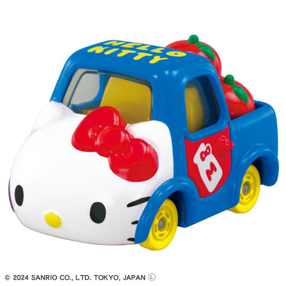 Takara Tomy Dream Tomica Hello Kitty 50th Anniv Blue Mini Car Toy for Ages 3+- Japan Figure Store - #1 Bring To You The Best Japanese Goods