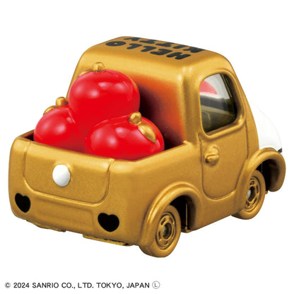 Takara Tomy Tomica Dream Hello Kitty 50th Anniversary Gold Miniature Car Toy- Japan Figure Store - #1 Bring To You The Best Japanese Goods