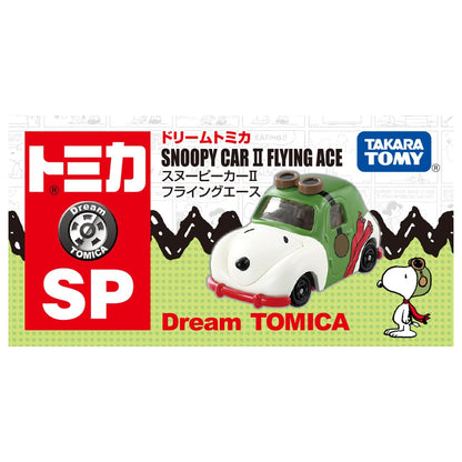 Takara Tomy Tomica Dream Snoopy Flying Ace Mini Car Toy for Ages 3+- Japan Figure Store - #1 Bring To You The Best Japanese Goods