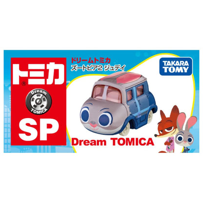 Takara Tomy Tomica Dream Zootopia 2 Judy Car Toy for Ages 3+