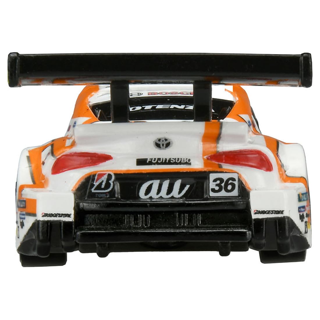 Voiture jouet Takara Tomy Tomica Premium Racing Au Toms GR Supra pour les enfants de 6 ans et plus.