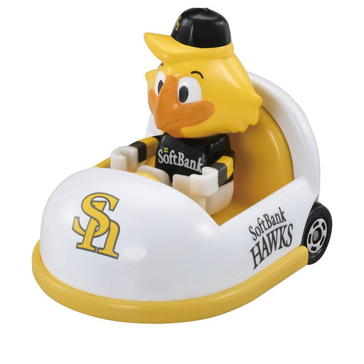 Takara Tomy Tomica 2025 Fukuoka Softbank Hawks Mascot Car Toy for Ages 3+