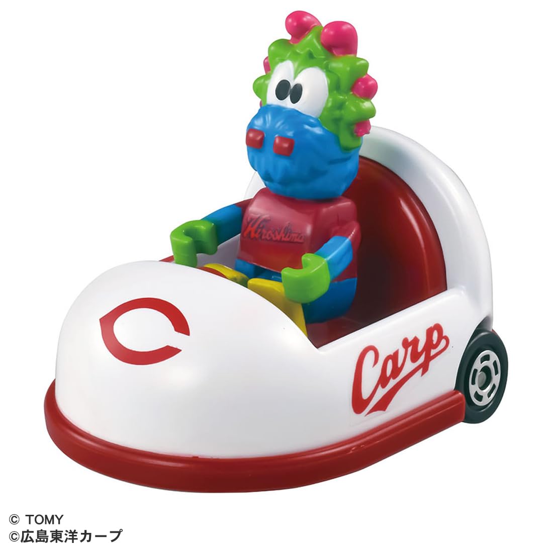 Takara Tomy Tomica 2025 Hiroshima Toyo Carp Mascot Car Toy for Ages 3+