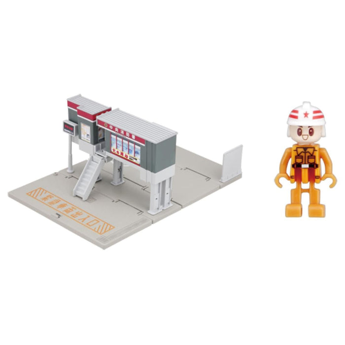Takara Tomy Tomica Town Fire Station Miniature Car Toy With Firefighters Age 3+- Japan Figure Store - #1 Bring To You The Best Japanese Goods