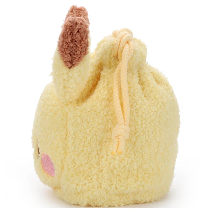 Takaratomy Arts Pikachu Plush Drawstring Bag 18cm Poke Piece Toy