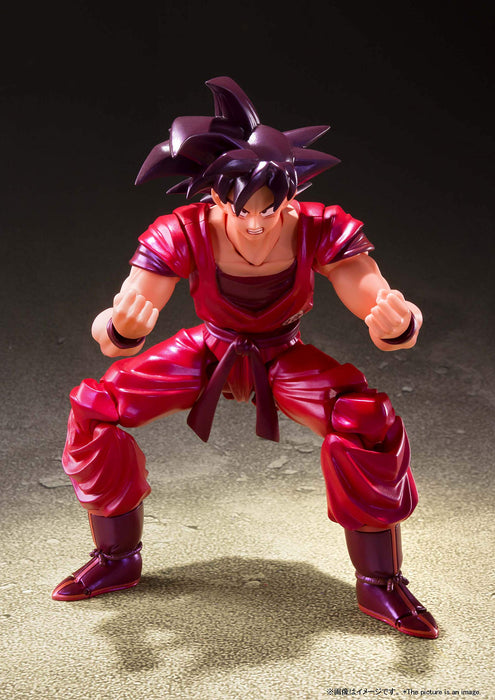 Tamashii Nations SHFiguarts Dragon Ball Son Goku Kaio-Ken 140mm Movable Figure