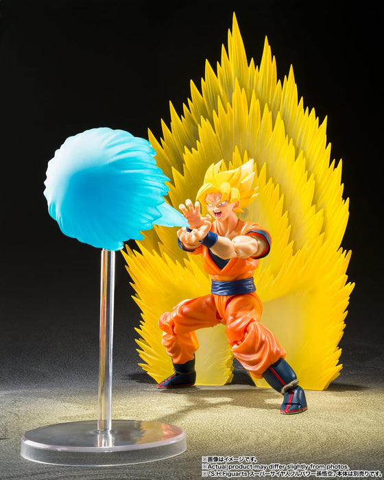 Tamashii Nations SHFiguarts DBZ Super Saiyan Goku Effect Set Teleportation 150mm