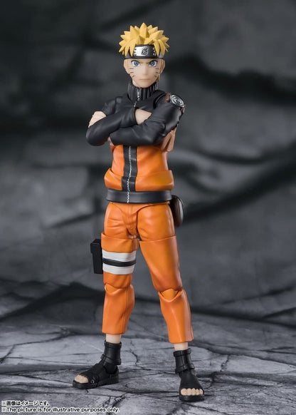 Figurine d'action SHF Naruto Shippuden Uzumaki Naruto 145mm de Tamashii Nations