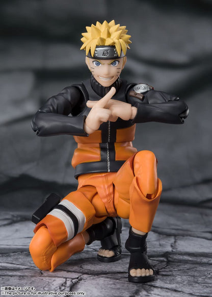 Figurine d'action SHF Naruto Shippuden Uzumaki Naruto 145mm de Tamashii Nations