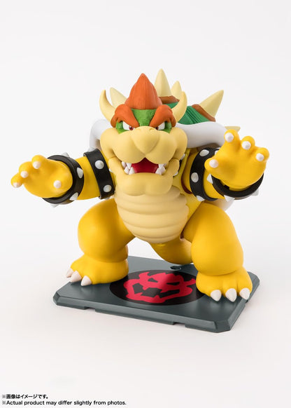Tamashii Nations SH Figuarts Super Mario Bowser 130mm PVC Movable Figure