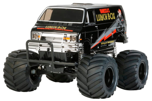 Tamiya 1/12 Lunch Box Black Edition Electric RC Car 58546- Japan Figure Store - #1 Bring To You The Best Japanese Goods