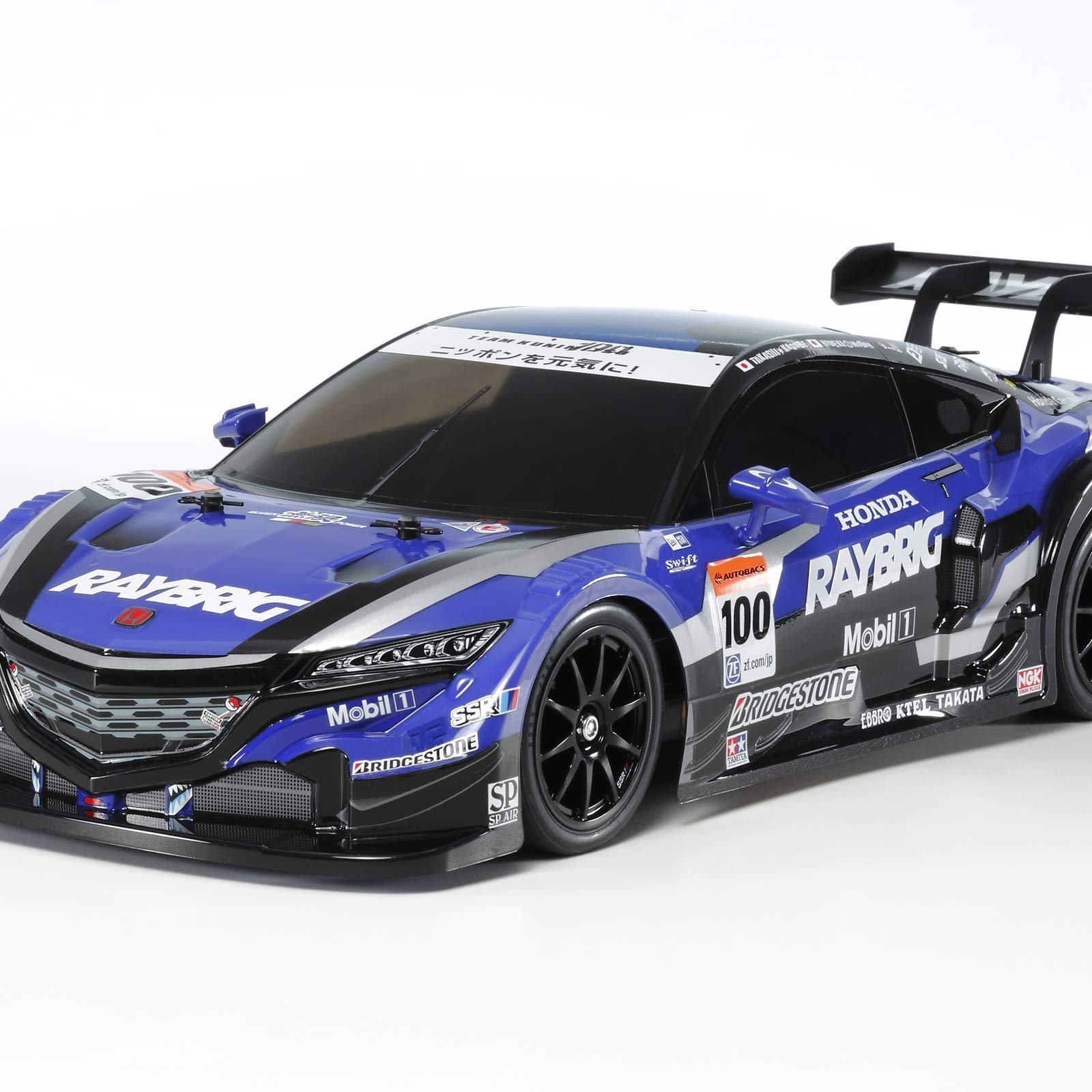 Tamiya 1/10 Raybrig NSX Concept-GT TT-02 Electric RC Car On-Road- Japan Figure Store - #1 Bring To You The Best Japanese Goods