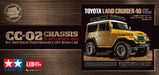 Tamiya 1/10 RC Toyota Land Cruiser 40 CC-02 Electric Car Series 715- Japan Figure Store - #1 Bring To You The Best Japanese Goods