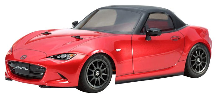 Tamiya 1/10 R/C Mazda Roadster châssis M-05, modèle complet pré-peint