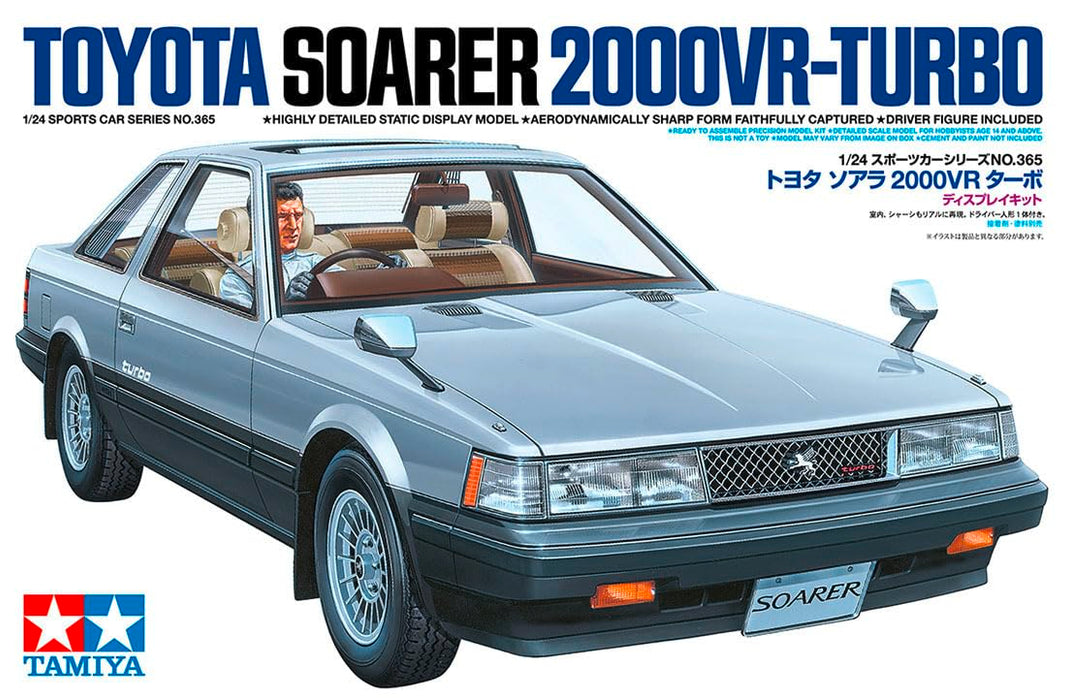 Tamiya 1/24 Toyota Soarer 2000Vr Turbo Plastic Model - Sports Car Series 365- Japan Figure Store - #1 Bring To You The Best Japanese Goods