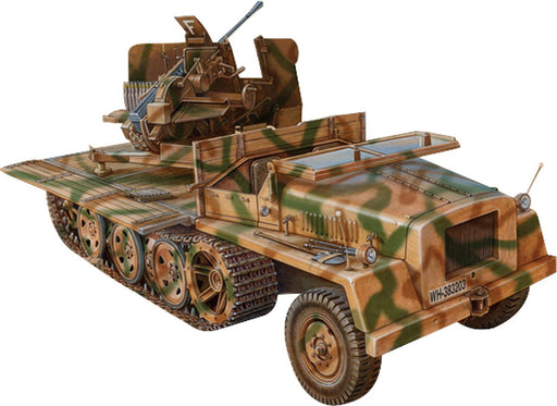 Tamiya 1/35 German Heavy Wehrmacht Vehicle with Flak43 Model 38480- Japan Figure Store - #1 Bring To You The Best Japanese Goods