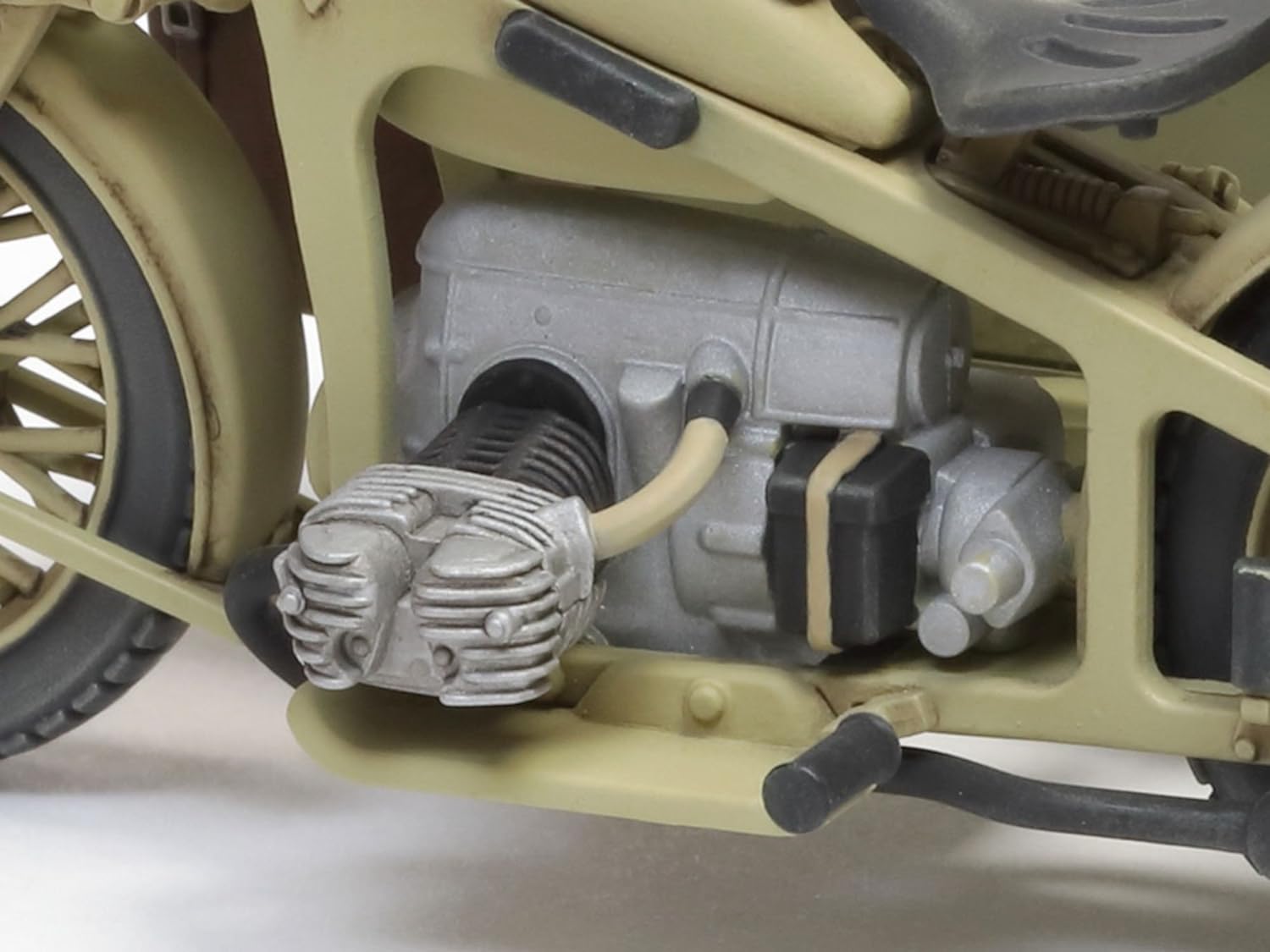 Tamiya 1/35 Military Miniature German Sidecar Ks600 Plastic Model 35384- Japan Figure Store - #1 Bring To You The Best Japanese Goods