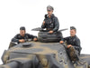 Tamiya 1/35 German IV Tank Early Model with Messenger Bike Plastic Model Set- Japan Figure Store - #1 Bring To You The Best Japanese Goods