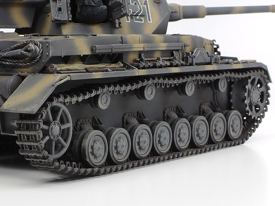 Tamiya 1/35 German IV Tank Early Model with Messenger Bike Plastic Model Set- Japan Figure Store - #1 Bring To You The Best Japanese Goods