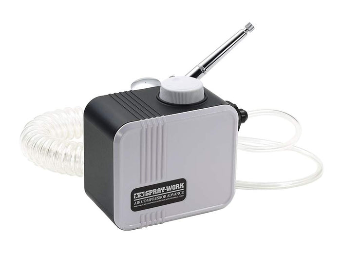 Tamiya Airbrush System No.63 Spray Work Compressor with Supermax Airbrush 0.3D- Japan Figure Store - #1 Bring To You The Best Japanese Goods