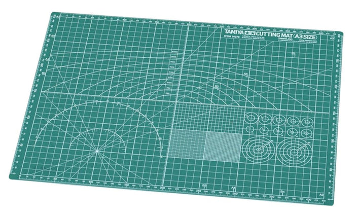 Tamiya Cutting Mat A3 Size Green - Craft Tool Series No. 76 Model Tools- Japan Figure Store - #1 Bring To You The Best Japanese Goods