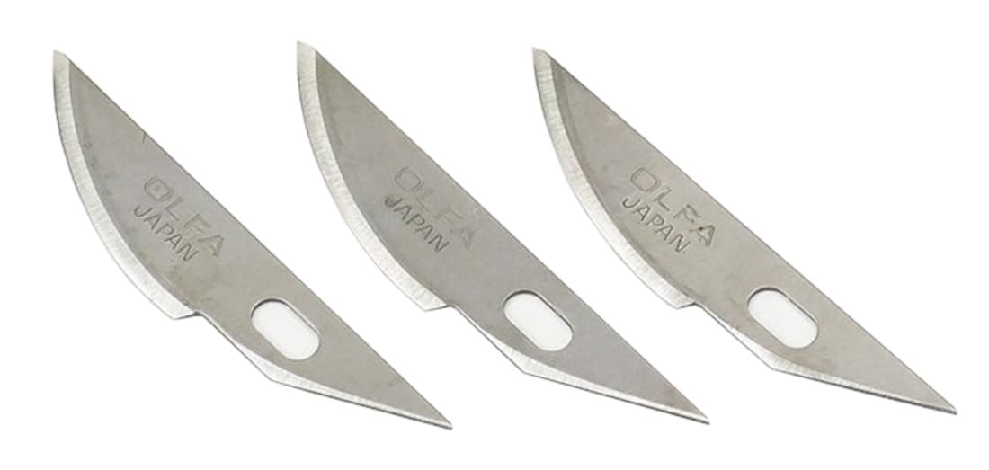 Tamiya Modeler's Knife Pro Curved Replacement Blades 3-Piece Set 74100- Japan Figure Store - #1 Bring To You The Best Japanese Goods