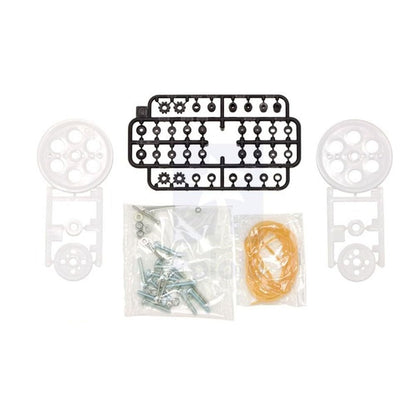 Tamiya Fun Craft Series No.141 Pulley L Set 70141 Durable Educational Kit- Japan Figure Store - #1 Bring To You The Best Japanese Goods