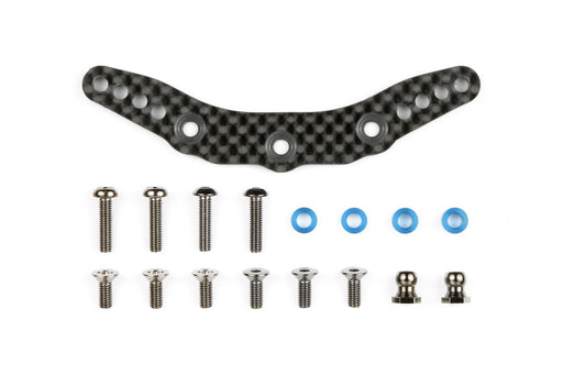 Tamiya Hop-Up Options TB-03D Carbon Damper Stay Front 54124 Premium Upgrade- Japan Figure Store - #1 Bring To You The Best Japanese Goods