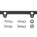 Tamiya Carbon Body Mount Member for Touring Cars - Rear RC Parts (54783)- Japan Figure Store - #1 Bring To You The Best Japanese Goods