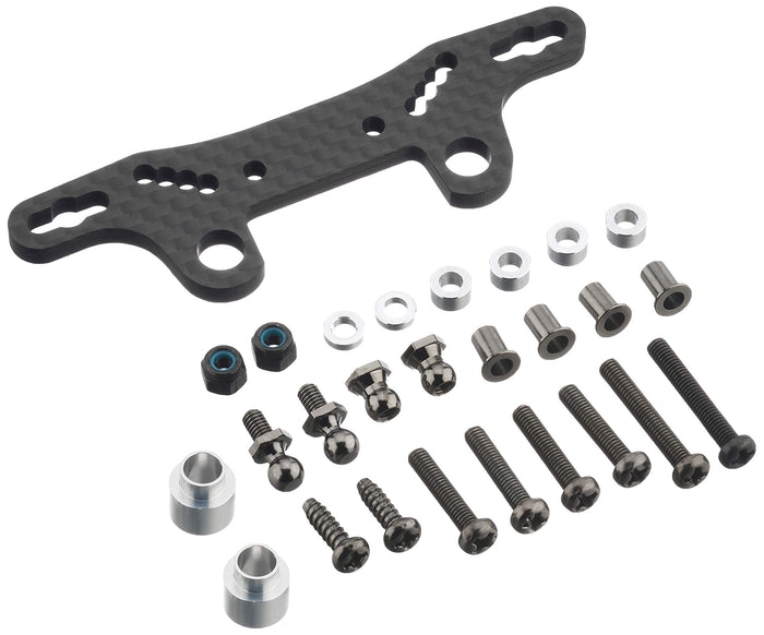 Tamiya 3.5mm Thick Carbon Damper Stay for TT-02 - Hop-Up Option 1947- Japan Figure Store - #1 Bring To You The Best Japanese Goods