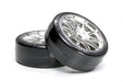 Tamiya Hop-Up Options 10 Plated Wheels Pre-Mounted S-Type Drift Tires- Japan Figure Store - #1 Bring To You The Best Japanese Goods