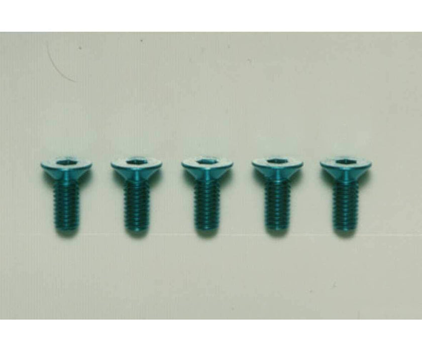 Tamiya 3X8 Hexagonal Countersunk Screws Blue Hop-Up Options Op-772 (5 Pcs)- Japan Figure Store - #1 Bring To You The Best Japanese Goods