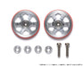 Tamiya Mini 4WD Special Edition Red 19mm Bearing Roller 6 Spokes 95513- Japan Figure Store - #1 Bring To You The Best Japanese Goods