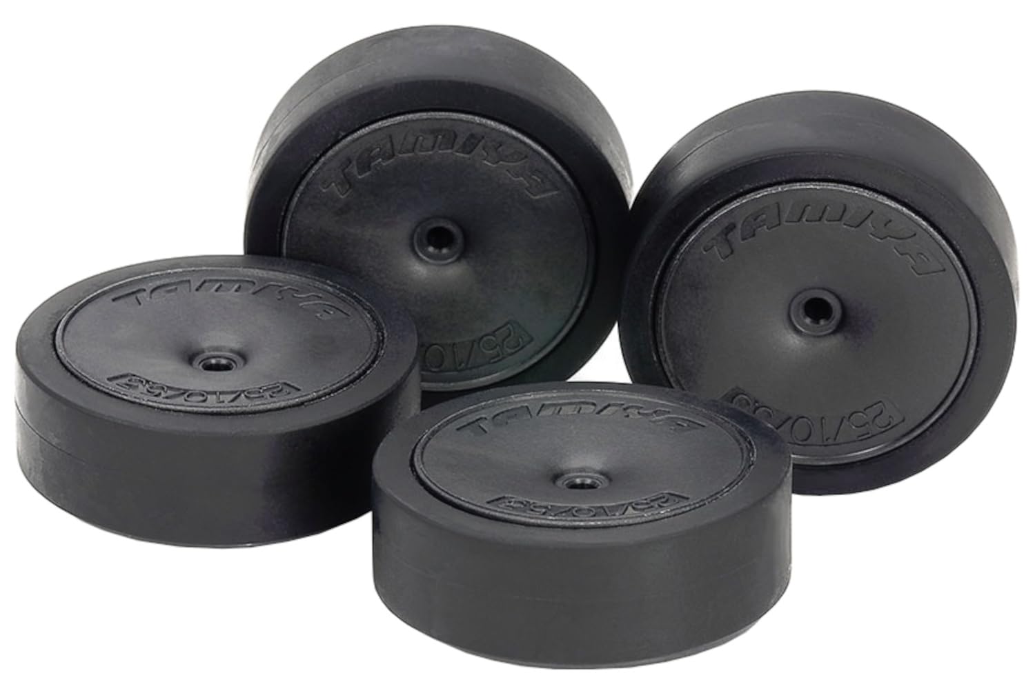 Tamiya Low Friction Mini 4WD Tires 31mm Carbon Wheels Upgrade Parts