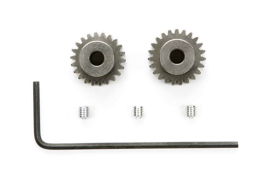 Tamiya 48 Pitch Pinion Gear Set 22T 23T Hop-Up Options No.1217- Japan Figure Store - #1 Bring To You The Best Japanese Goods