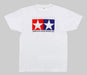 Tamiya White Cotton T-Shirt (L) - High-Quality Tamiya Original Goods- Japan Figure Store - #1 Bring To You The Best Japanese Goods