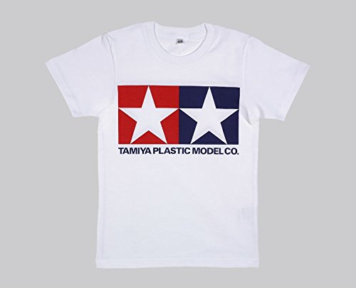 Tamiya White Cotton T-Shirt (SSS) 66782 | Casual Wear for Hobbyists- Japan Figure Store - #1 Bring To You The Best Japanese Goods