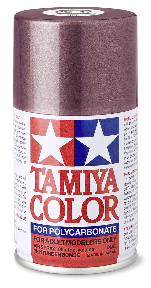 Tamiya Polycarbonate Spray PS-47 Polarized Pink Gold 86047- Japan Figure Store - #1 Bring To You The Best Japanese Goods