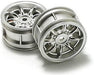 Tamiya R/C Spare Parts Mini Cooper '94 Chrome Wheels 1/10 Scale- Japan Figure Store - #1 Bring To You The Best Japanese Goods