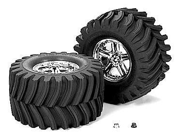 Tamiya R/C Spare Tgm-02 DV Lug Tire & Wheel Set for Tamiya TGM-02 Models- Japan Figure Store - #1 Bring To You The Best Japanese Goods