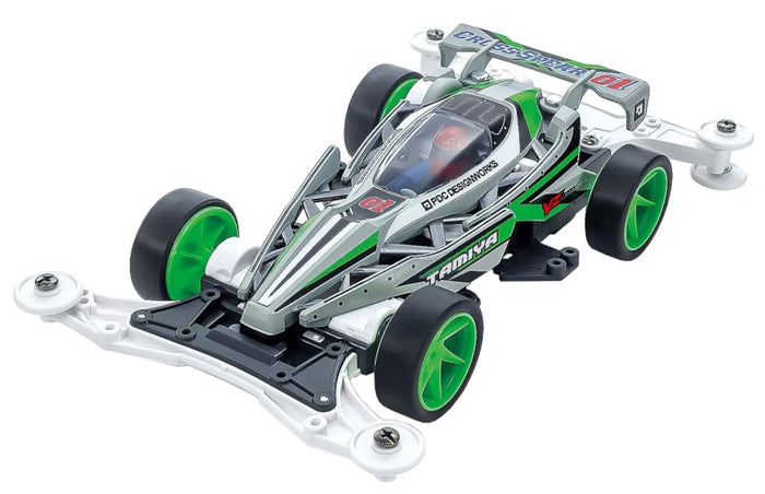 Tamiya VZ Chassis Cross Spear 01 Mini 4WD Racer Series No.103 18103- Japan Figure Store - #1 Bring To You The Best Japanese Goods