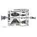 Tamiya TT-02 B Parts Suspension Arm RC Spare Parts No.1528- Japan Figure Store - #1 Bring To You The Best Japanese Goods