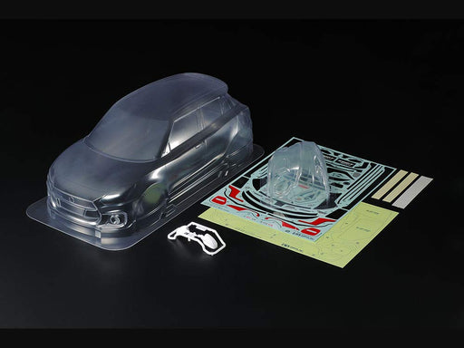 Tamiya 1/10 RC Suzuki Swift Sport Unpainted Clear Body Set 51652- Japan Figure Store - #1 Bring To You The Best Japanese Goods