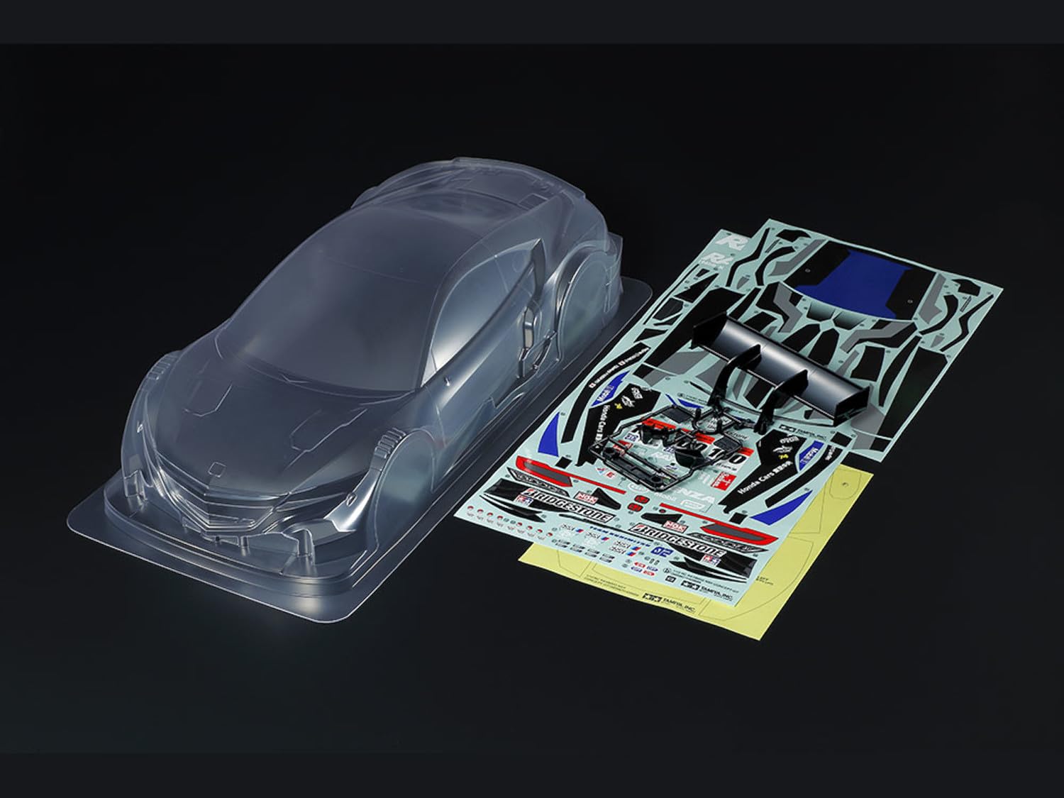 Tamiya Raybrig NSX Concept-GT RC Spare Body Set 51563- Japan Figure Store - #1 Bring To You The Best Japanese Goods